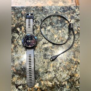 SOLD ‼️ Men’s Garmin Fenix 6 Pro Solar Smartwatch